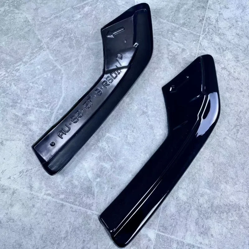 Tylny splitter boczny w stylu Maxton do Audi A3 S-Line S3 8V Facelift Sedan 2017-2020, tylny zderzak, spoiler boczny, dyfuzor. — zdjęcie 7