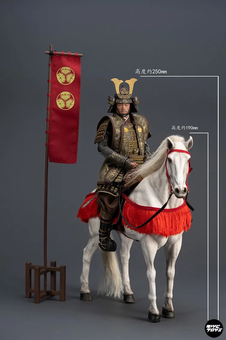 In Stock Genuine D12TOYS Grand General of the Shogunate 1/12 Action Figure DA001 Model Toys Collection Ornament Gifts