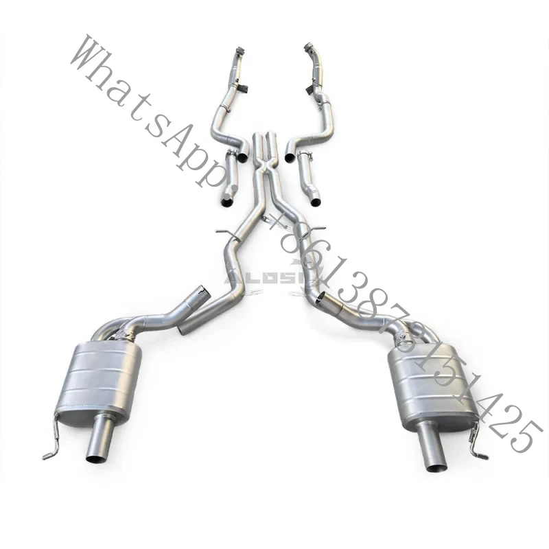 High Flow Exhaust Straight Downpipe-CLS400 W218 3.5 2012-2018valvecontrolled Catback Exhaust Pipe Muffler