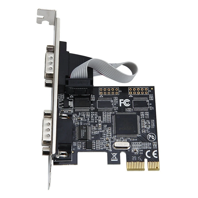 5X Pcie To Serial Ports RS232 Interface PCI-E PCI Express Card Adapter Industrial Control Computer Expansion Card