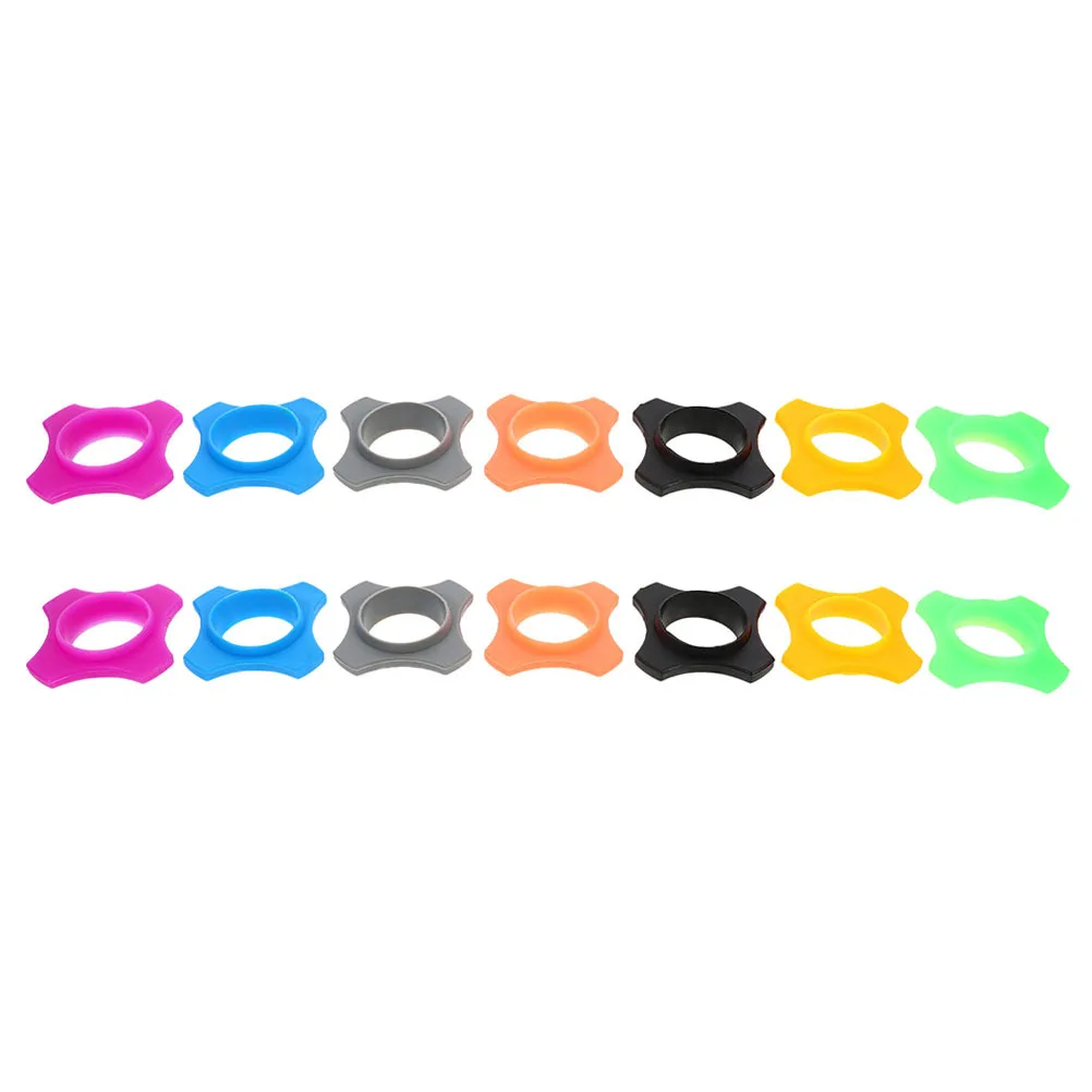 

20Pcs Handheld Wireless Microphone Silicone Anti-Roll Protection Ring Mic Rolling Ring for Party Ktv Conference Stage