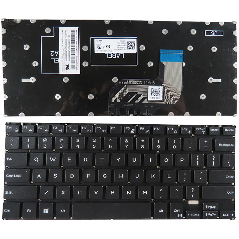 US NEW Keyboard With Palmrest Cover With Touchpad For Dell Inspiron 11-3000 3162 3164 P24T 3168 3169 3179 P25T English Laptop