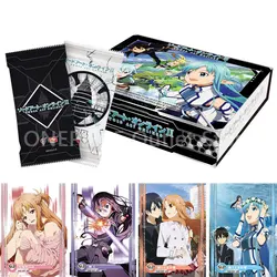 New Sword Art OnlineⅡ Collection Card Box Booster Kirigaya Kazuto Limited Rare Anime Playing Table Game Card Hobby Collectibles