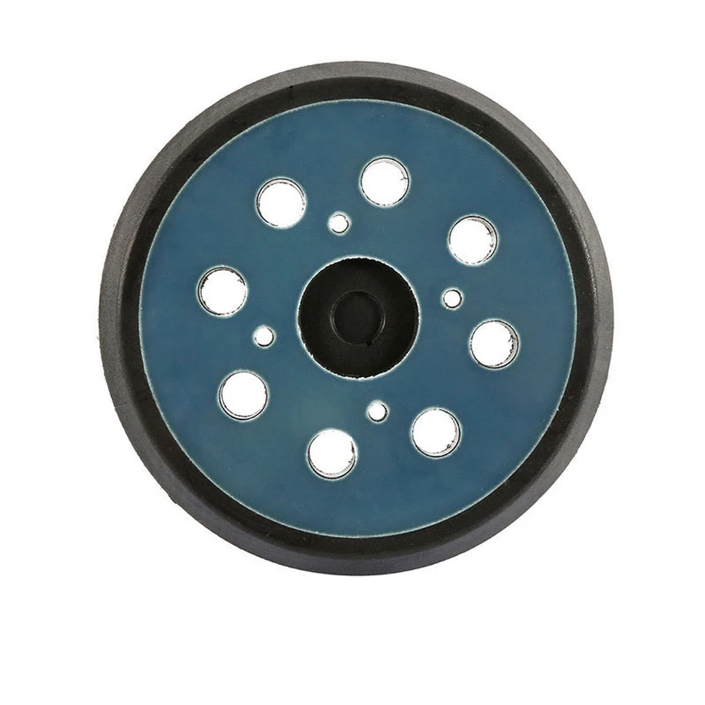 Tampone di supporto per levigatura ad anello con gancio da 5 pollici 8 fori 125 mm per dischi a disco levigatrice orbitale Bastone di backup sulla pad