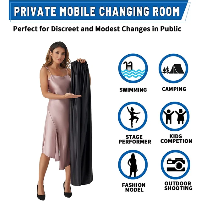 Portable Changing Room Changing Tent Cover Ups Privacy Shelters for Beach 1