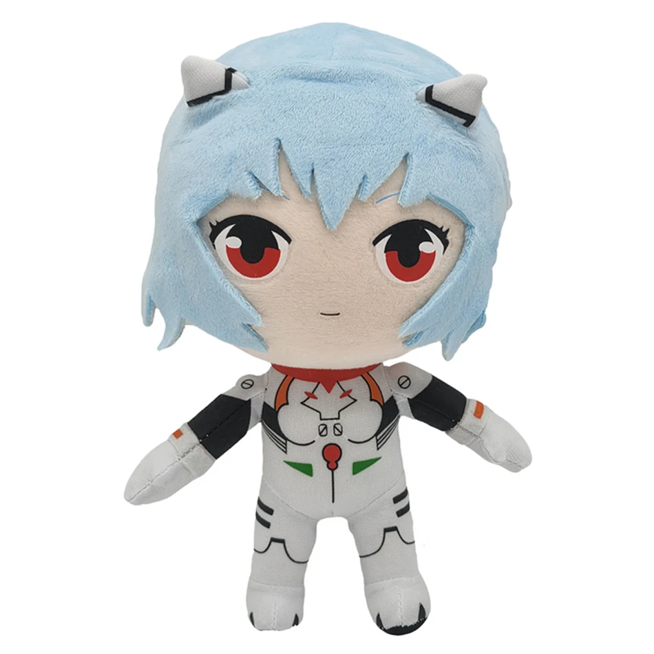 Anime 22CM Rei Ray Plush Stuffed Plushie Hot Sofa Kawaii Cute Cartoon Toys Dolls Cosplay Room Decor For Kids Girl Birthday gift