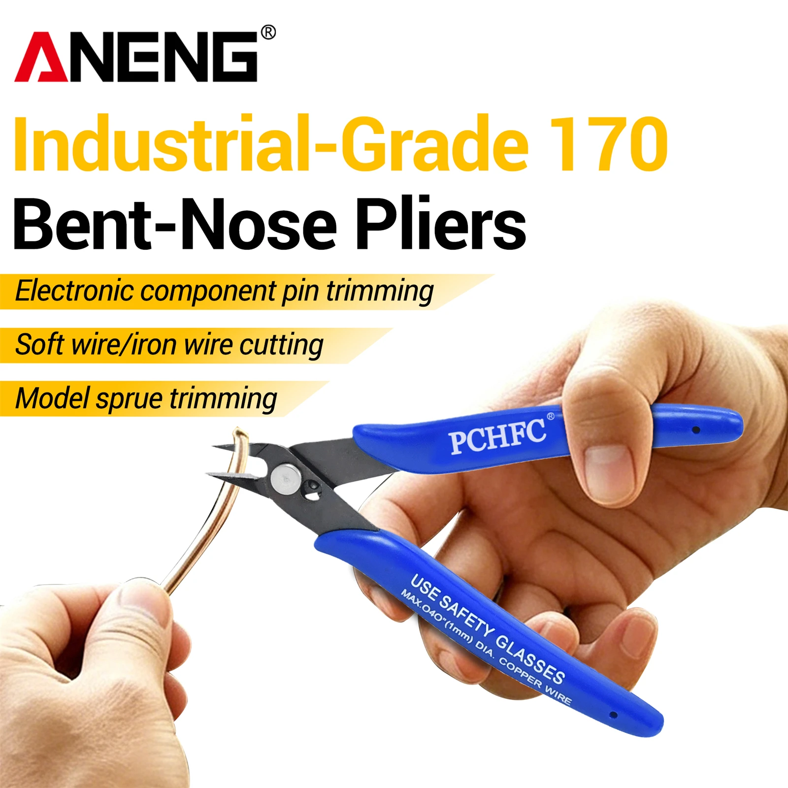 5Pcs Hand Tool Universal Pliers Set For Electricians Wire Cable Cutters Cutting Side Snips Soft Copper Portable Accessorie ANENG