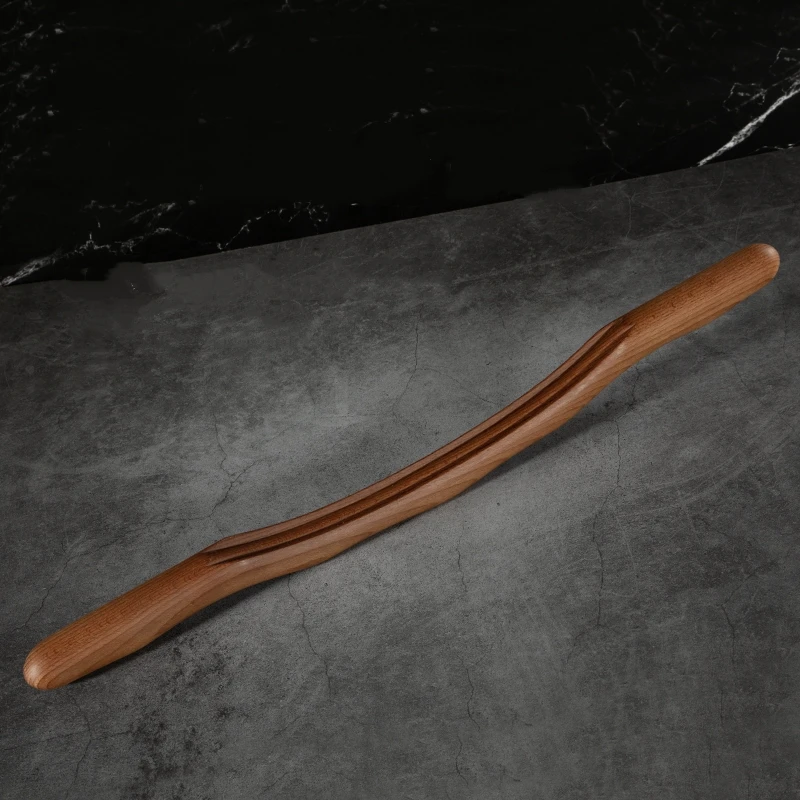 등 마사지기 구아샤 나무 스틱 마사지 도구 나무 마사지 롤러 스틱 림프 배수 마사지기 바디 쉐이핑 등 다리용