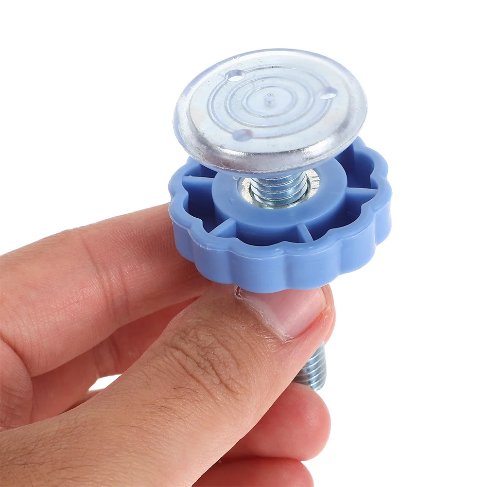 2 قطعة مسامير بوابة لبوابات سلامة الطفل المعدنية غير اللكم عالية القوة المثبتات نافذة درج سياج الحيوانات الأليفة دعم الأجهزة #4