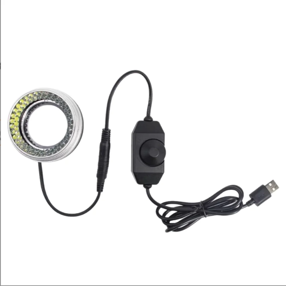

Illumination Ring Light Adjustable Brightness Light Microscope Observations 72 LED Lamp Beads Long Service Life