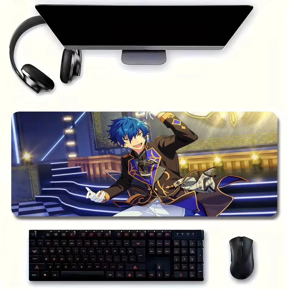 Anime S-Sazanami Jun Mousepad Non-slip Suitable For Office Computers Laptops E-sports Game Desk Mats XXL Keyboard