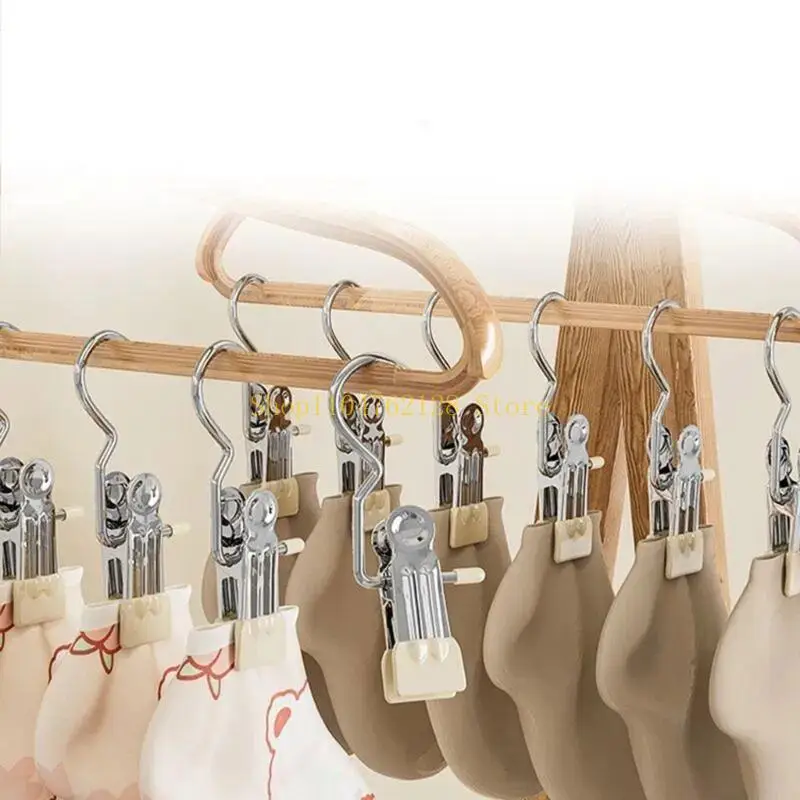 Упаковка-из-10-шт-многофункциональные-зажимы-для-брюк-антикоррозийные-крючки-для-вешалок-для-гардероба-зажимы-из-нержавеющей-стали-для-одежды-лучшая-распродажа