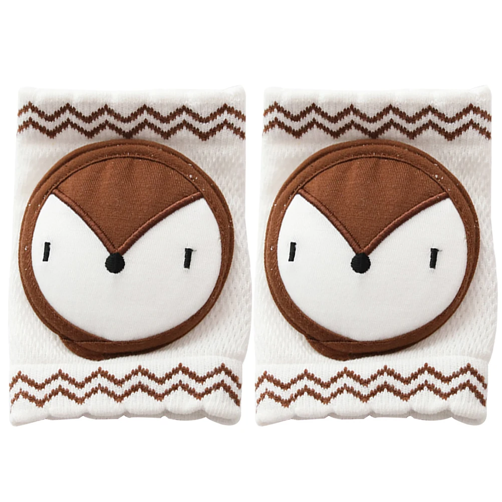

Baby Knee Protector Crawling Protector Toddler Fox Pattern Elastic Non Infant Kneepads Baby Kneepads Slip Infant Socks