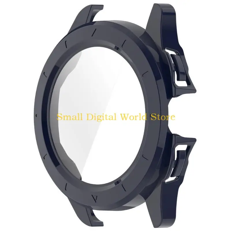 

77UB For Watch Sport Full Coverage Screen Protector Sleeve PC Shell Dustproof Cover