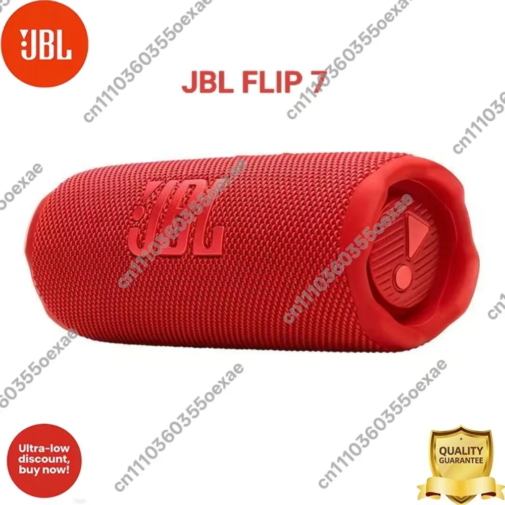 Altavoz Bluetooth Portátil JBL FLIP 7, Resistente al Agua IP68, Potenciación de Sonido con IA, Bajos Potentes de 35W, 16 Horas de Reproducción, Altavoz para Viajes al Aire Libre