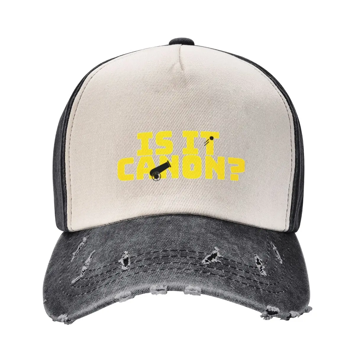 

is it canon fashion yellow print Baseball Cap Anime Hat Rave foam party Hat New In The Hat Hats Woman Men's
