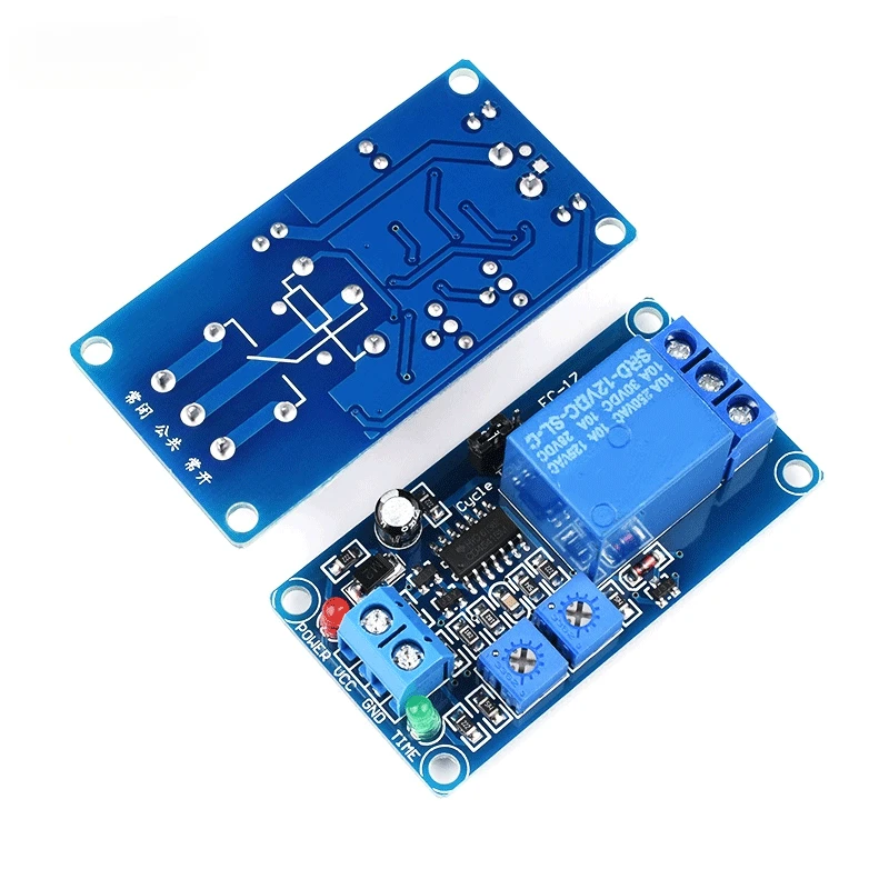 Ciclo Switch Gatilho Módulo, Power-on Delay Ciclo Switch Relé Módulo, 5V, 12V