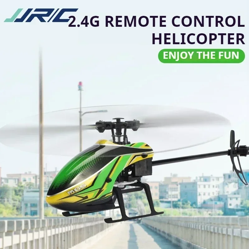 Hélicoptère télécommandé à six axes, auto-stable, haut, 4 canaux, Jjrc, VPN, résistant à la pression, rotor unique, jouet gyroscope à six axes, 2.4g