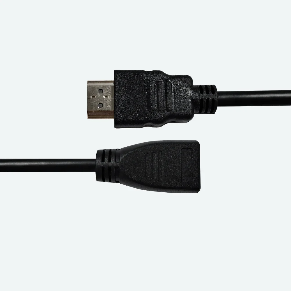 1080P HDMI-Compatible Extension Cables Male-Female CCS Cable Cores Nickel Plated Connector TV Computer Monitor Cable