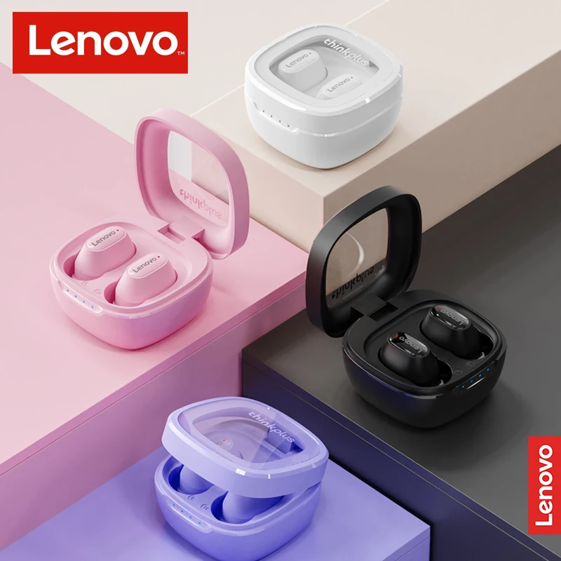 Lenovo XT62 Earphone Wireless Bluetooth Earbuds Low Latency HiFi Stereo Headphones HD Mic 300mAh Sports Noise Reduction Headset