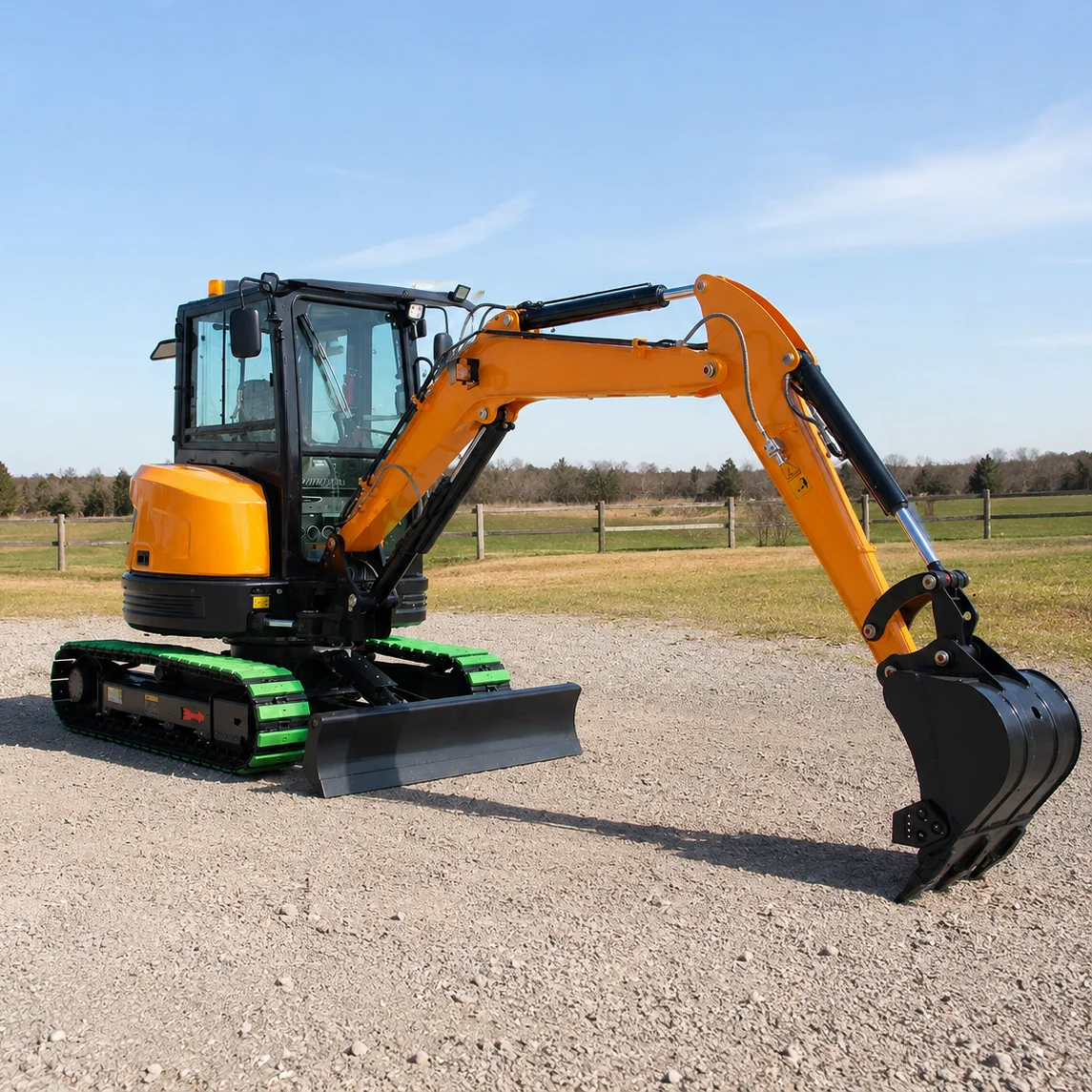 Agriculture Farming Work - 3.5 Ton Full Hydraulic Mini Excavator