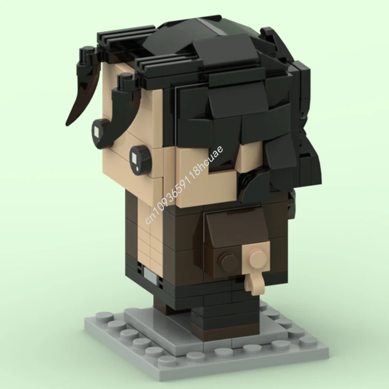 ตัวต่อ MOC เอเรน เยเกอร์ ไททัน 151 ชิ้น แบบ BrickHeadz ของเล่นเด็ก ประกอบเอง งานฝีมือ ของขวัญคริสต์มาส