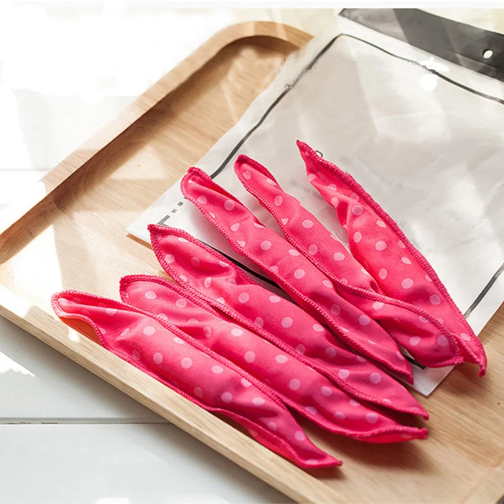 30 قطعة من بكرات الشعر على شكل أذن أرنب للنساء، مجموعة تصفيف بديلة لتجعيد الشعر الطبيعي المموج في صالونات التجميل المنزلية