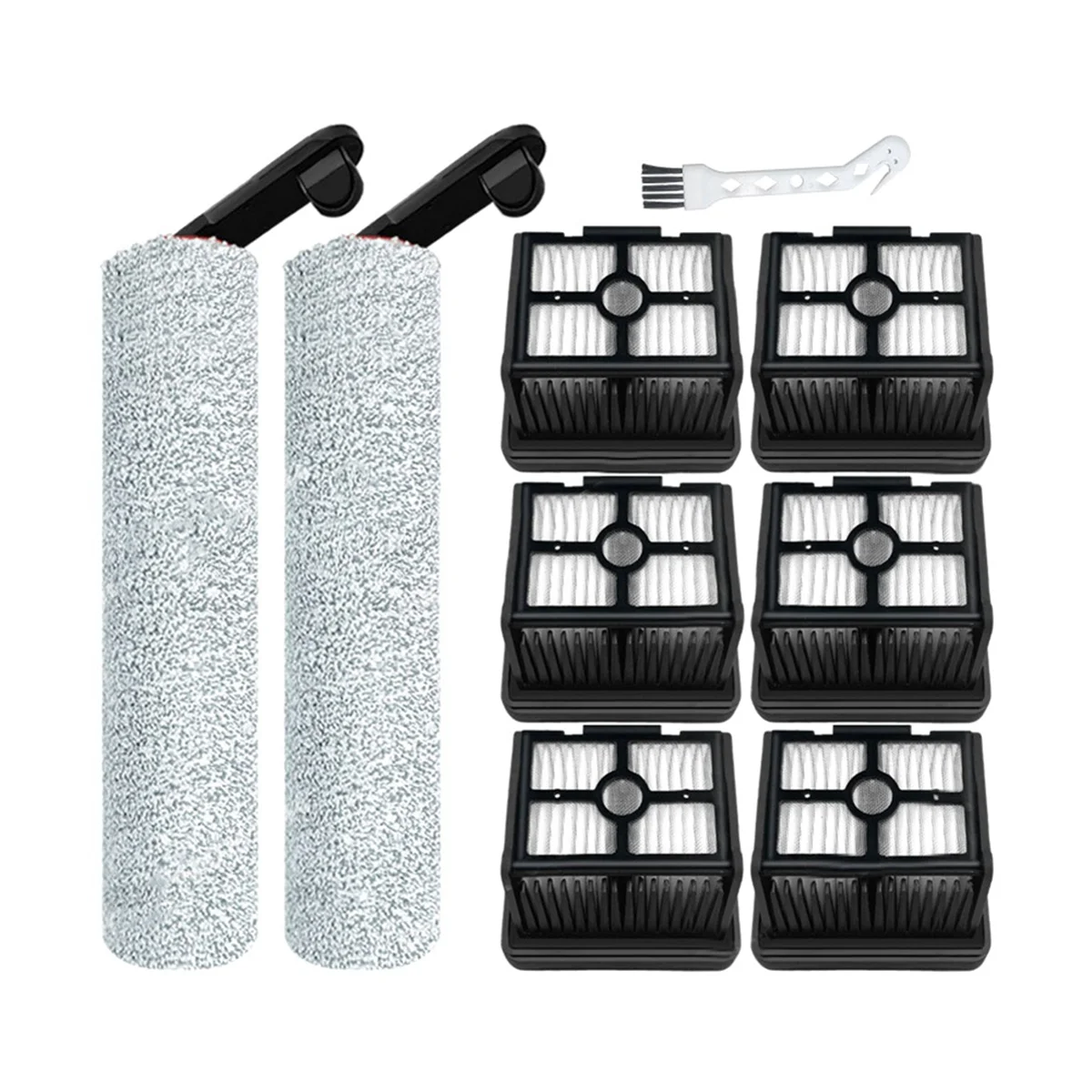 

For H12 Pro / H12 Dual Vacuum Cleaner Replacement Spare Parts Roller Brush Hepa Filter Accessories