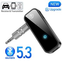 Bluetooth Receiver Transmitter 2 IN 1 3.5MM AUX Stereo Wireless Audio Adapter Mini For Car TV PC Speaker Headphone Handsfree