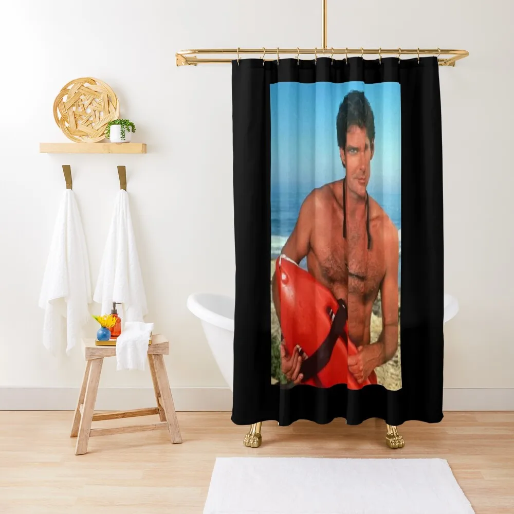

David Hasselhof Shower Curtain Anime Bathroom Bathroom For Shower Toilet Accessories Bathroom Curtain