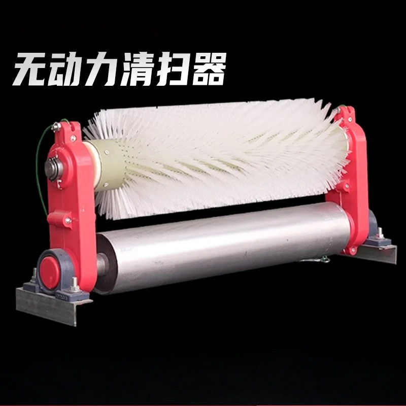 

sand washing conveyor belt brush cleaner belt bot manipulation cleaning unpowered roller brush cleaner conveyor belt brush