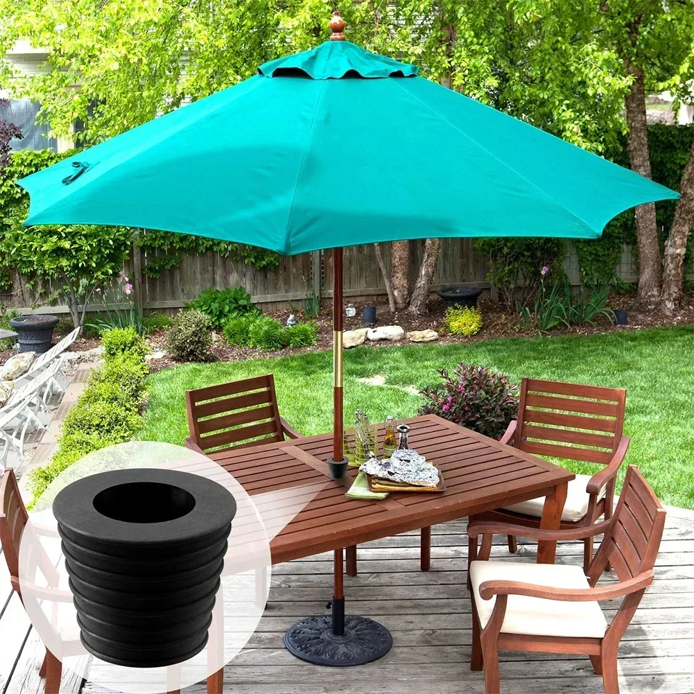 cone wedge for patio umbrella DGQ Umbrella Plug fits umbrella poles up to 1.5" 1.5inch (38mm) Measure for your table Odomy Umbrella Cone Wedge for