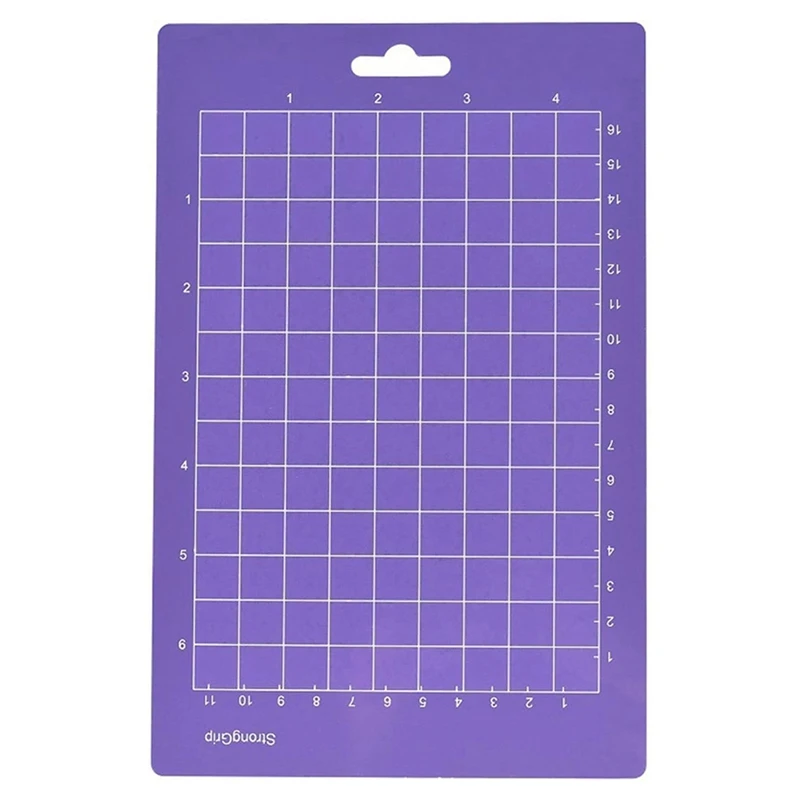 6PCS Schneidematte für Cutter Plotter Super Grip 6,5X4,5 Zoll und 12X4,5 Zoll Schneidunterlage Bastelmatte