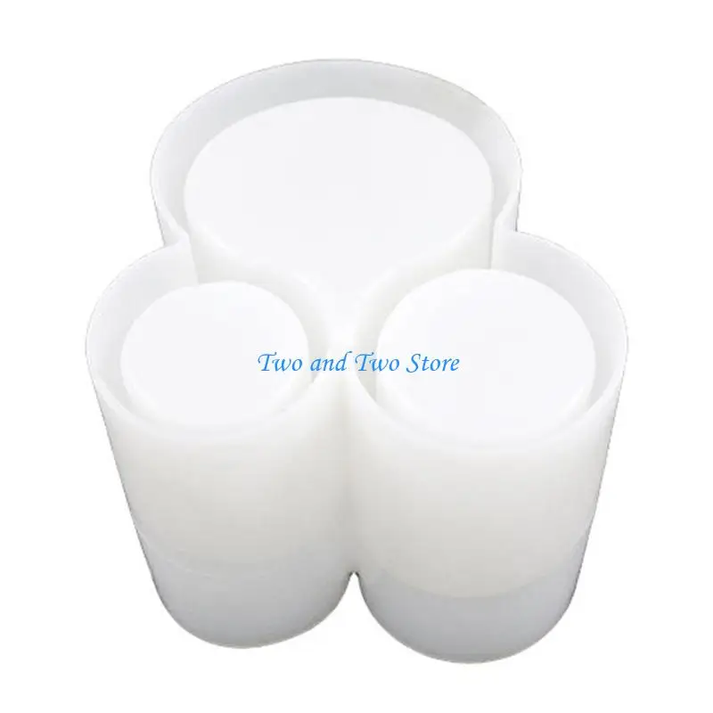 HX6F DIY Epoxy Crystal Resin Cosmetic Pen Holder Storage Box Mold for Table Decoration Pen Holder DIY Jewelry Home Decor
