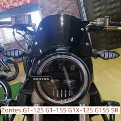 New 2022 Motorcycle Windshield For Zontes G1-125 G1-155 G1X-125 G155 SR Wind Shield Protection Fit Zontes G1