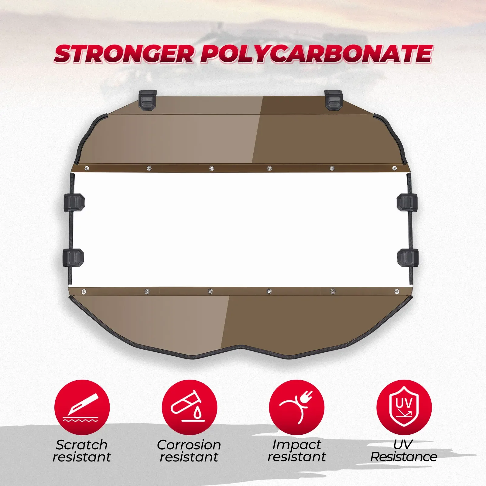 Pare-brise complet UTV pour Can-am Maverick Bery Max R RR 4x4 XMR XDS XRC XRS DS RS Turbo DPS 900 00-2017-2025 2/4 portes
