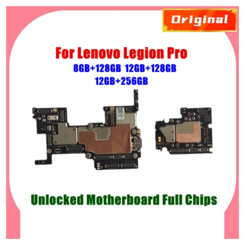 

Unlocked Main Mobile Board Mainboard Motherboard With Chips Circuits Flex Cable For Lenovo Legion Pro 128GB 256GB