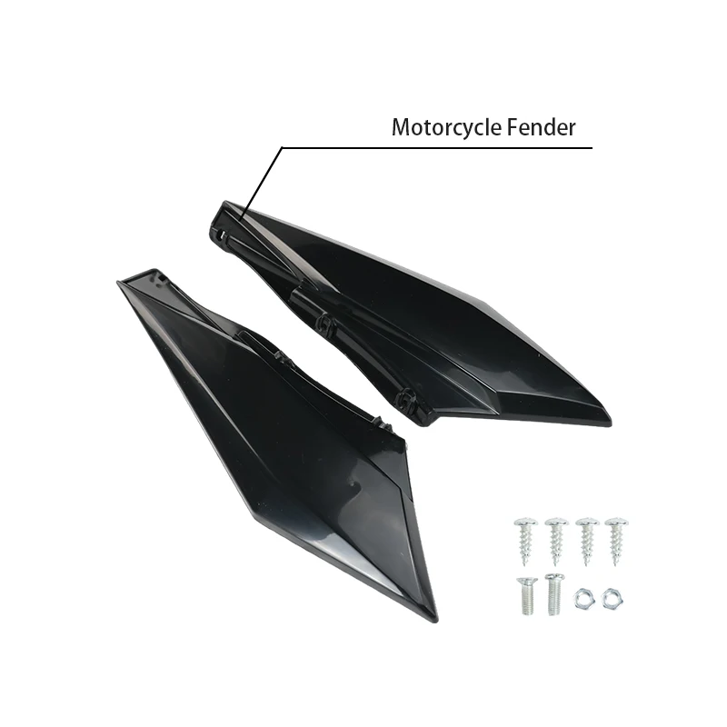 Motorcycle Parts Modified Rear Side Fender 2 For Light Bee Electric Bike Left Right Mudguard Tail Guard Motocross Accessories