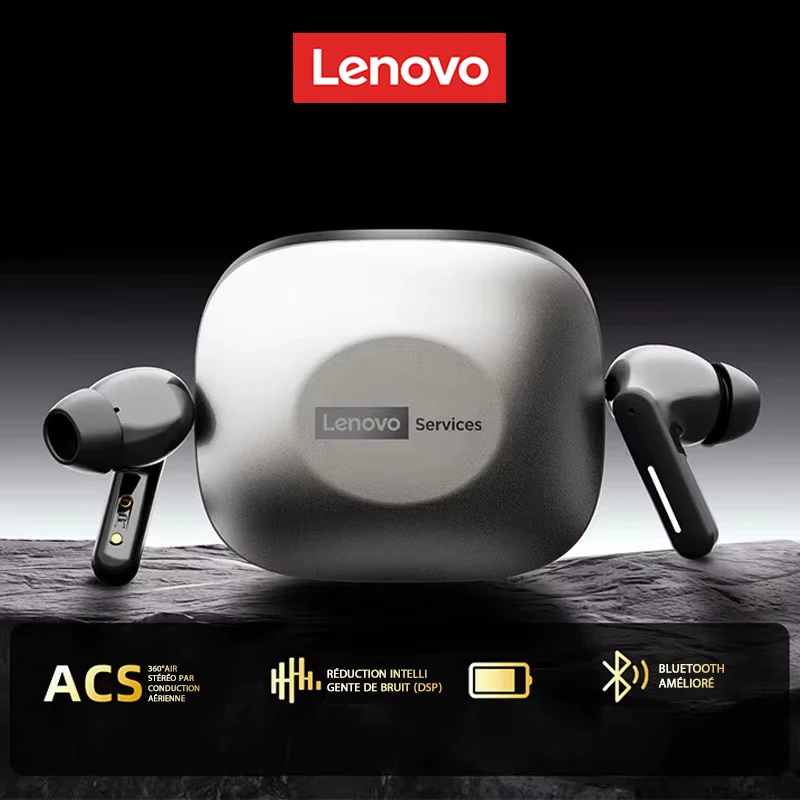 Nouveau Lenovo LE209 sans fil Bluetooth écouteur ANC réduction du bruit HiFi musique Bluetooth casque 30H autonomie de la batterie casque de jeu