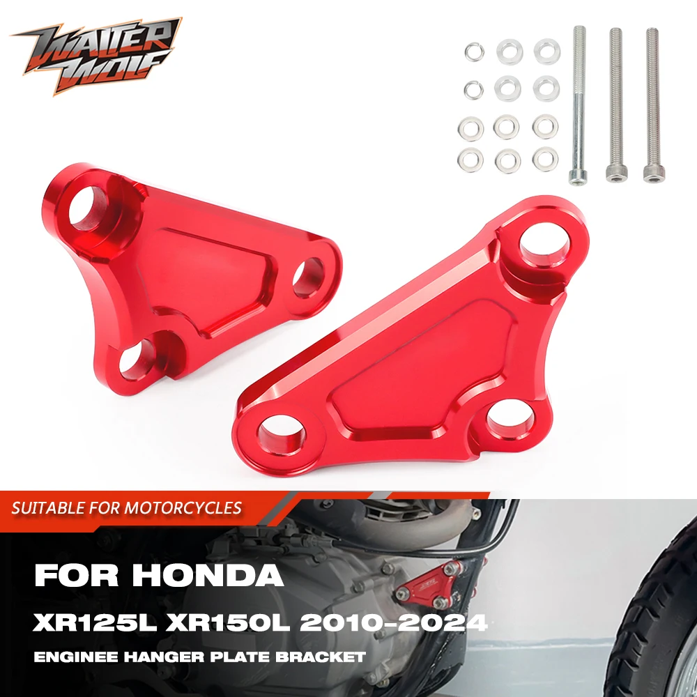 Protector de placa de suspensión de motor XR400R para Honda XR125L XR150L XR 400R 125L 150L 1996-2024 soporte de montaje de marco accesorios de Motocross