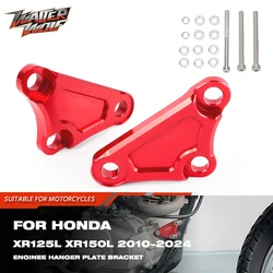 XR400R Engine Hanger Plate Guard For Honda XR125L XR150L XR 400R 125L 150L 1996-2024 Frame Mount Bracket Motocross Accessories