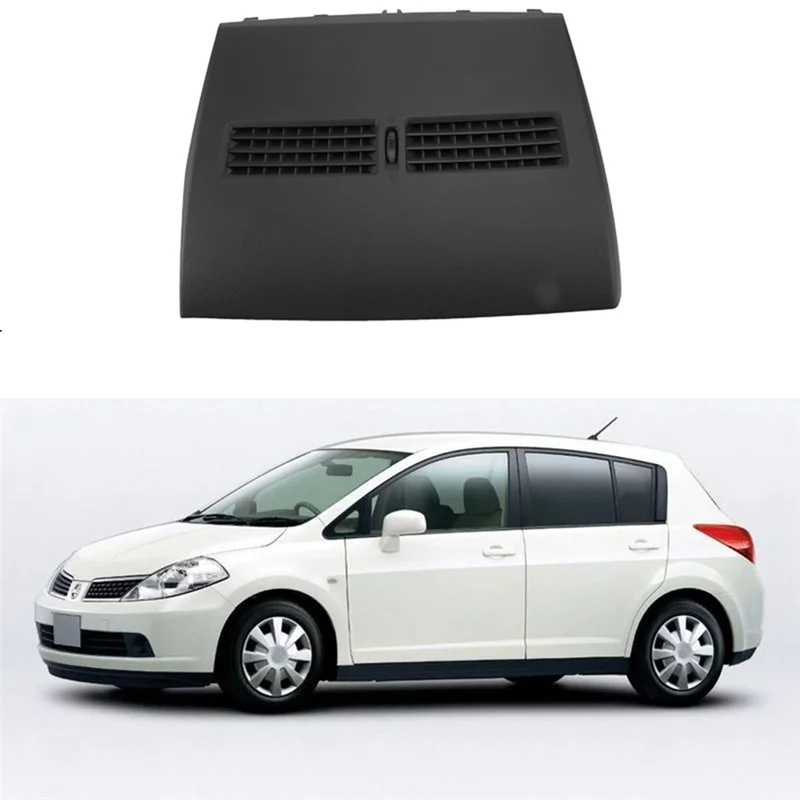 

Панель выхода кондиционера на приборной панели автомобиля в сборе 68414-EL00A для Nissan Tiida 2004-2011, центральная накладка на вентиляционное отверстие кондиционера, прочная A