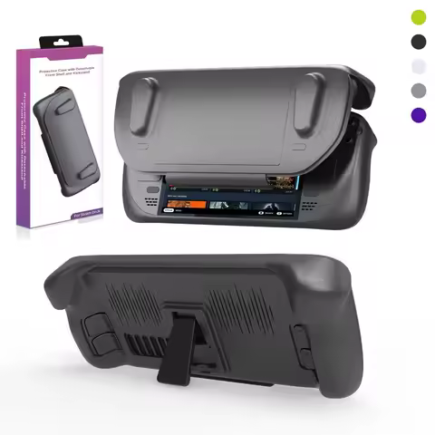 Game Accessories Handheld Console Case Detachable with Kickstand Host Protective Cover Ultra Thin Full Coverage for Steam Deck