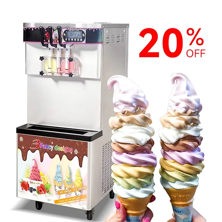 homemade ice cream machine ice cream machine Italian Soft serve Commercial Mini Suave Ice Cream Maker Machine