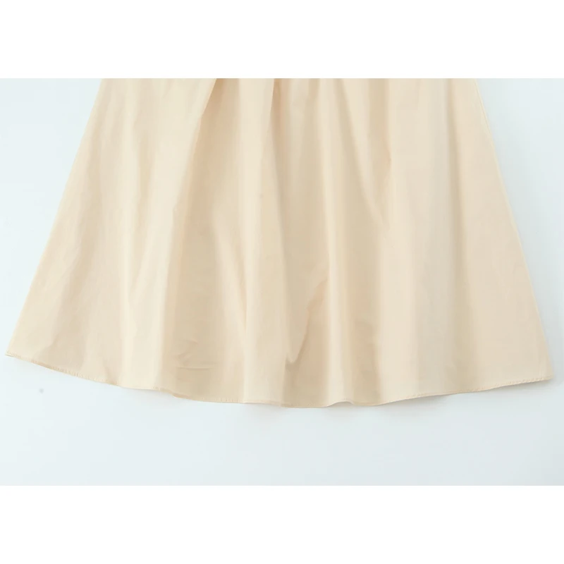 YENKYE セクシーな背中の開いたスパゲッティストラップミディドレス女性 V ネックプリーツ A ラインサマードレス女性パーティー Vestidos