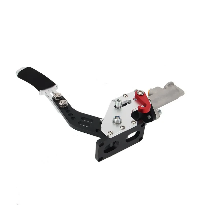 Modified Parts Universal Brake Drift Race Handbrake Long Vertical Hydraulic Handbrake Ordinary Electroplated Aluminum Auto Parts