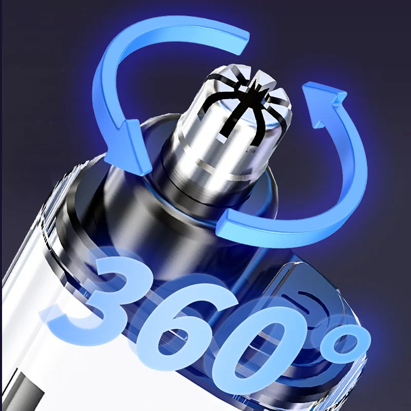 ماكينة تشذيب شعر الأنف الكهربائية المحمولة، قص شعر الأنف دون فقدان تجويف الأنف، وضعي الأجهزة المنزلية في جيبك #5