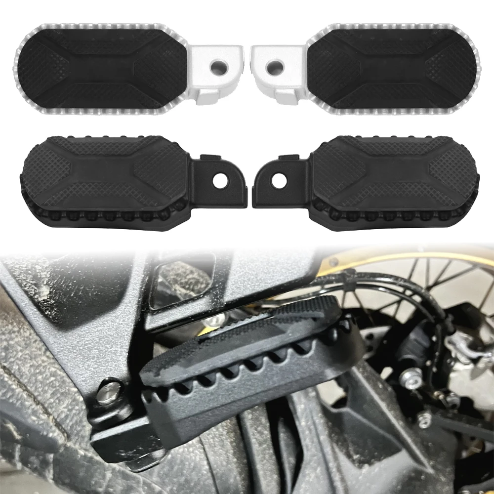 

Motorcycle Rear Footrest Footpegs For BMW R1300GS Adventure R1300 GS ADV R 1300 GS 2023 2024 2025 Passenger Foot Pegs Pedals