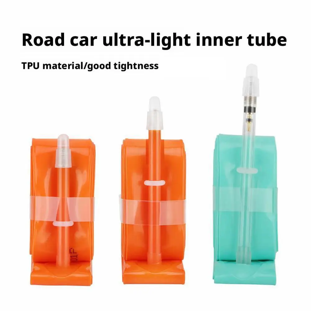 

Road Bike TPU Inner Tube 700x23-32C FV 45L/65L/80L Ultra-light Tube Bicycle Inner Road T6S3