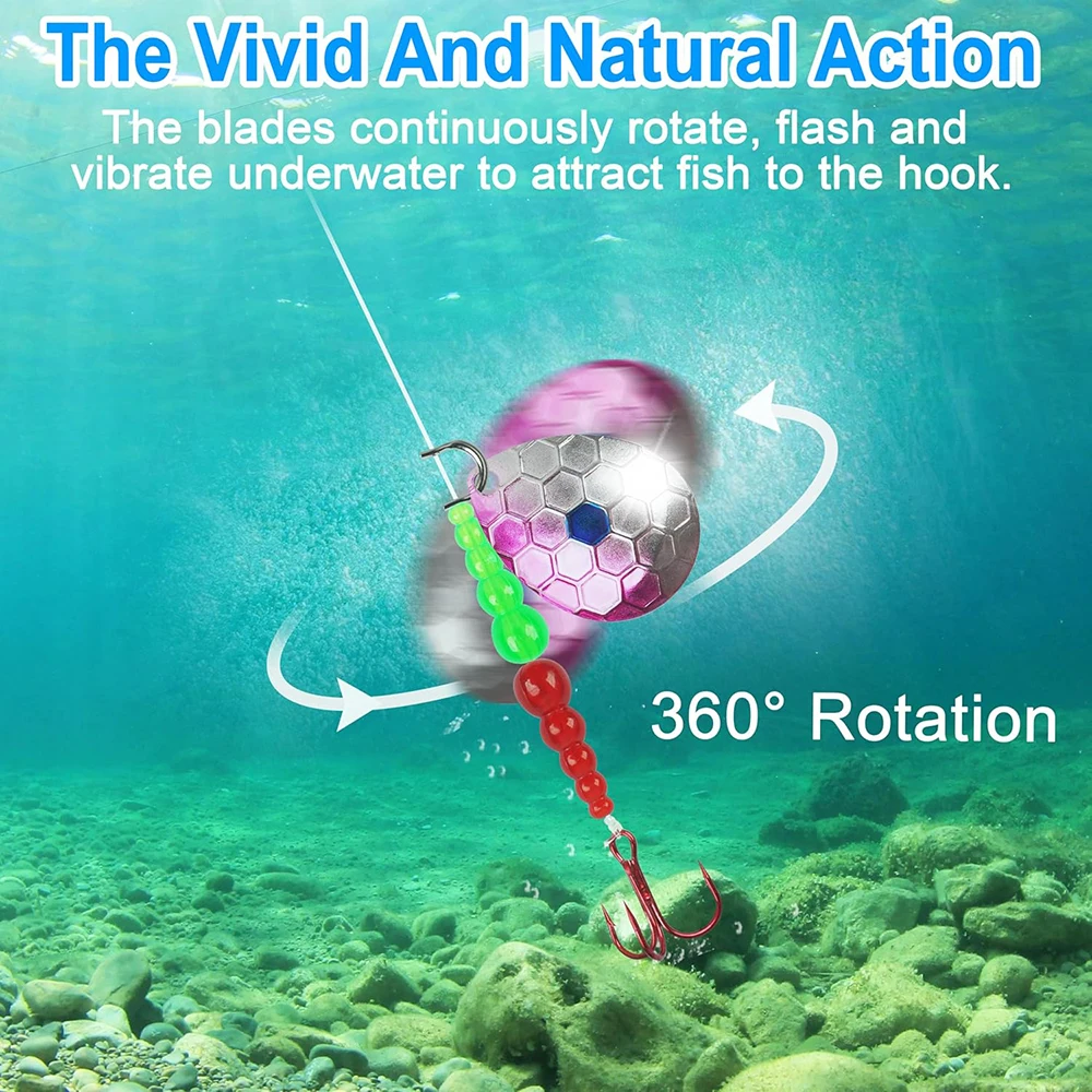 Walleye Kit fabricación aparejos giratorios pesca para lubina y salmón - imagen 4